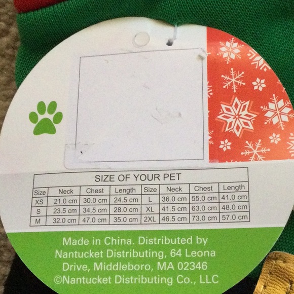 Happy Paws Christmas Sweatshirt NWT - Picture 4 of 5